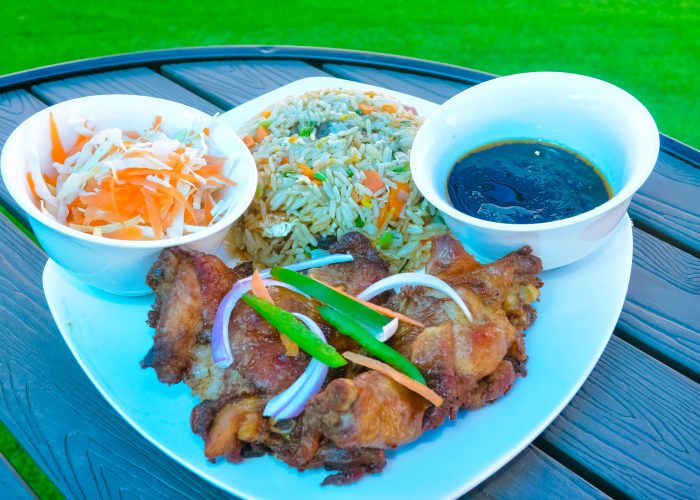 FRIED RICE & CHICKEN