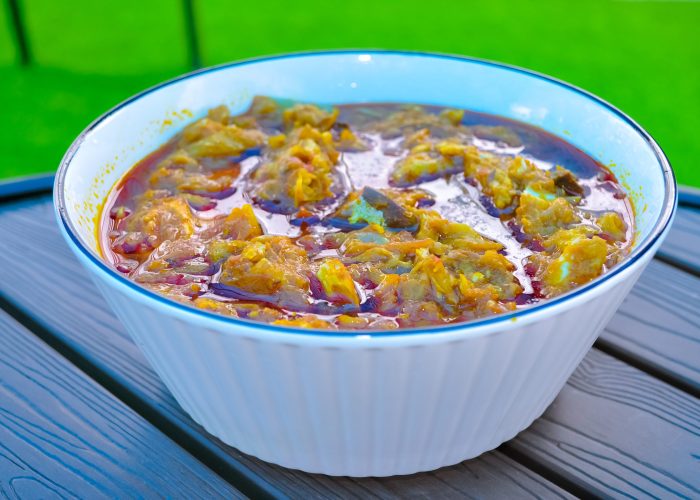 GARDEN EGGS STEW
