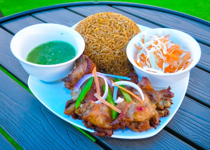 JOLLOF & GRILLED CHICKEN